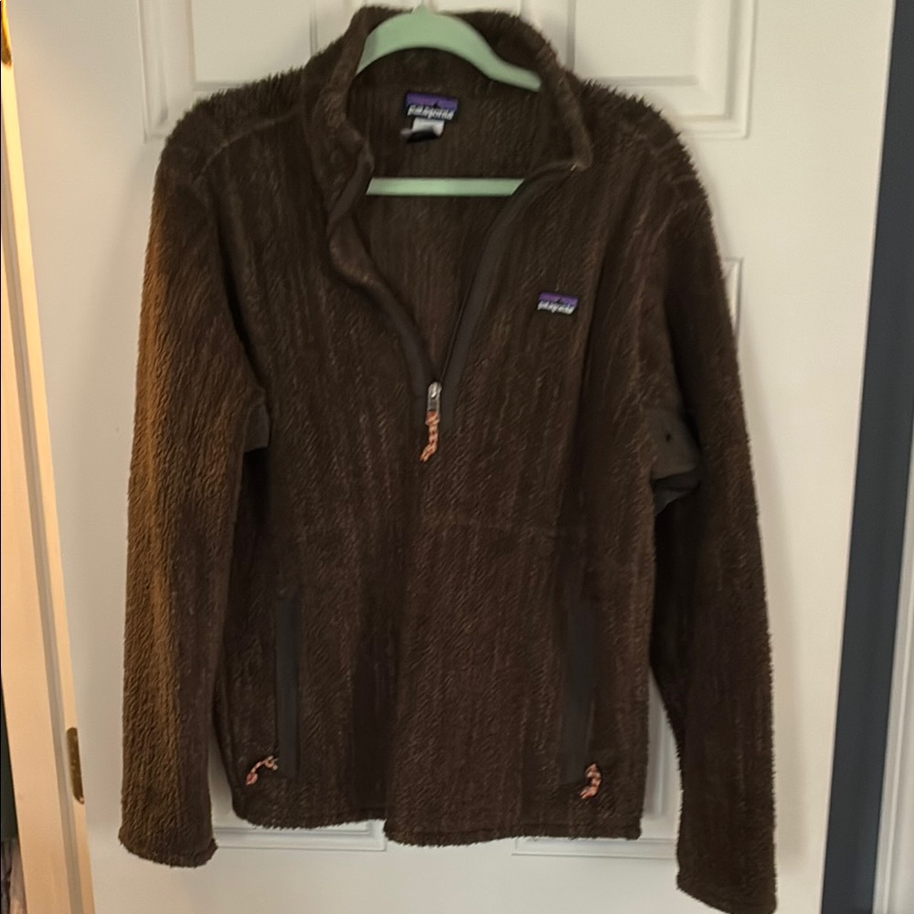Patagonia Men’s Brown Pullover Fleece Jacket